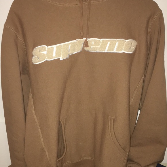 Supreme Chenille Hoodie (Medium) - Picture 1 of 3